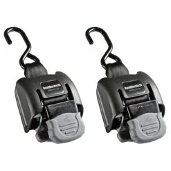 BoatBuckle 2" Retractable Ratchet 2-Pack Tie-Down System