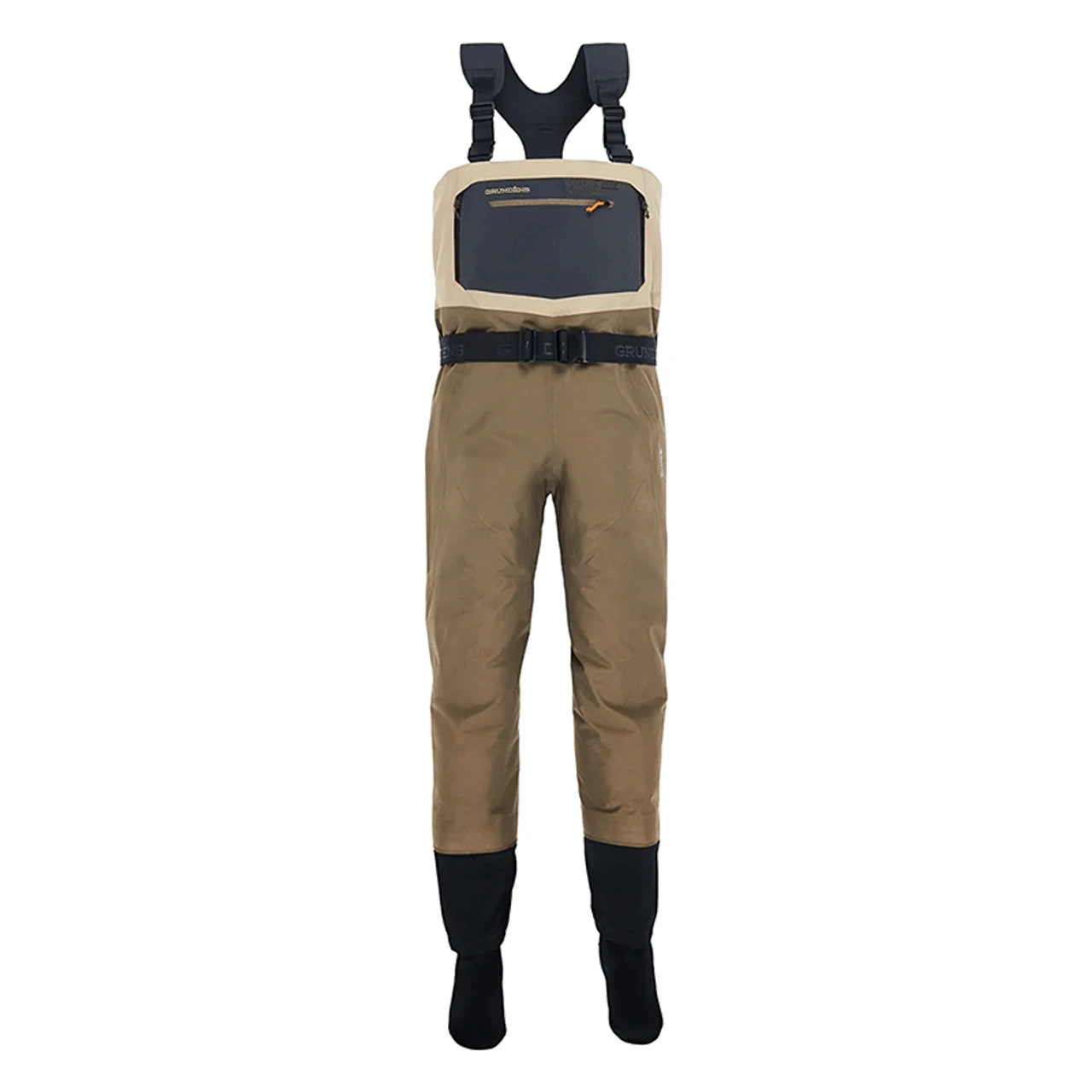 Boundary Gore-Tex Stone/Otter Stockingfoot Wader By Grundens 3 Boundary Gore-Tex Stone/Otter Stockingfoot Wader By Grundens