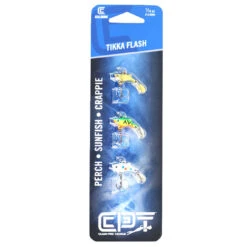 Tikka Flash Kit 1/16 Oz Size #18 Micro Crankbait 3-Pack By Clam Outdoors