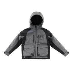 Youth Rise Float Charcoal/Black Parka By Clam Outdoors