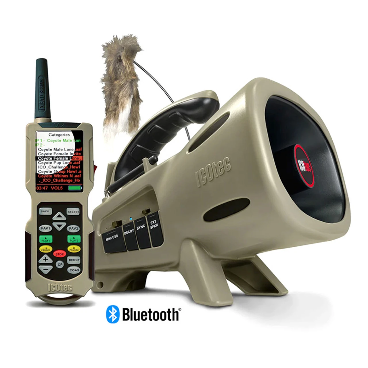 Outlaw+ Programmable Predator Call/Decoy Combo By ICOtech 3 Outlaw+ Programmable Predator Call/Decoy Combo By ICOtech