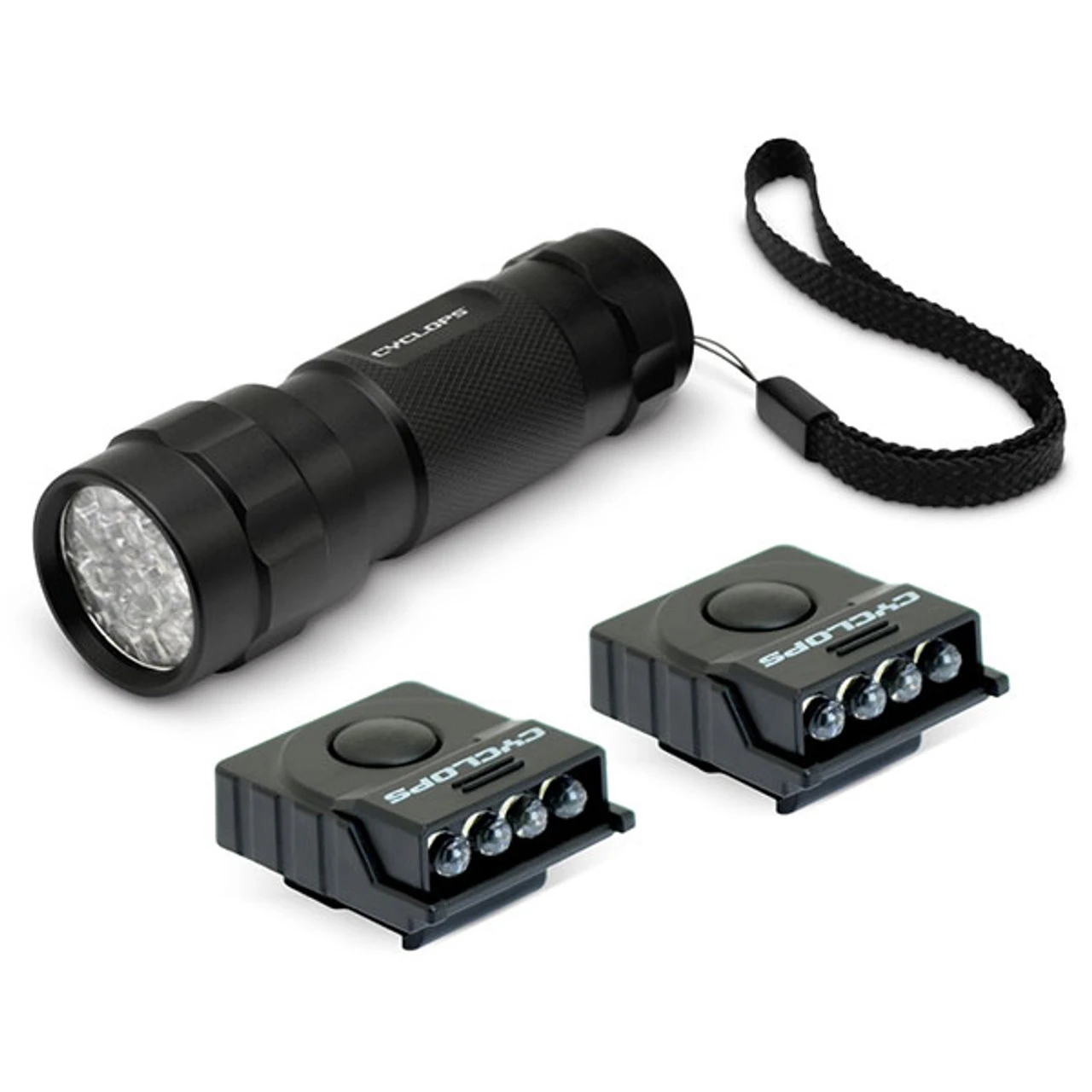 LED Flashlight/Hat Clip Combo By Cyclops 3 LED Flashlight/Hat Clip Combo By Cyclops