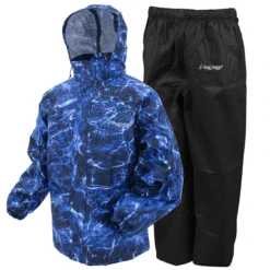Men's Classic MO Marlin/Black Waterproof Rain Suit By Frogg Toggs