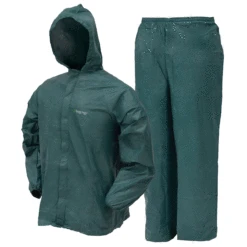 Men's Ultra-Lite2 Green Waterproof Rain Suit By Frogg Toggs