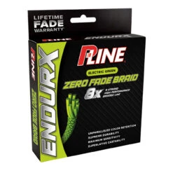 EndurX Electric Green Zero Fade Braid 150 Yd Spool By P-Line