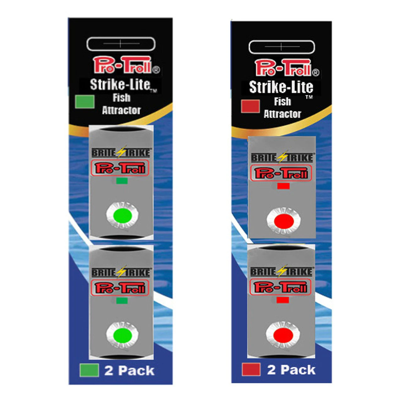 Strike-Lite LED Fish Attractor Lights 2-Pack By Pro-Troll 3 Strike-Lite LED Fish Attractor Lights 2-Pack By Pro-Troll
