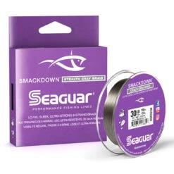 Smackdown Stealth Gray 8-Strand Braid 150 Yd Spool By Seaguar