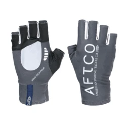 Solago Charcoal Sun Gloves By AFTCO