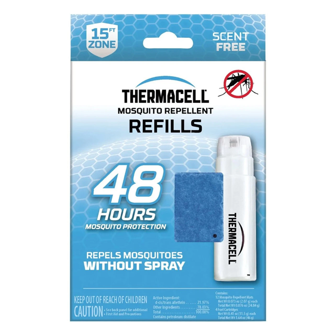 Original Mosquito Repellent Refills 48-Hour Pack By Thermacell 3 Original Mosquito Repellent Refills 48-Hour Pack By Thermacell